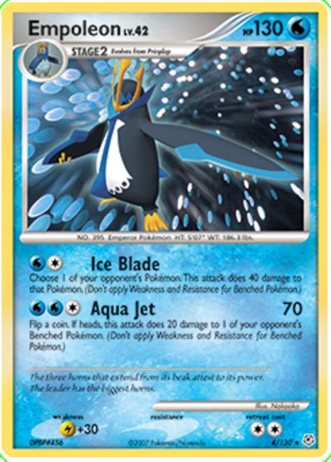 Empoleon - Diamond & Pearl #4 Pokemon Card