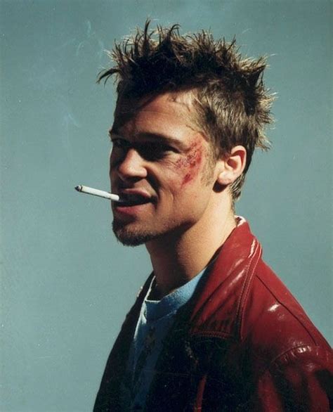 Fight club, Tyler durden and Brad pitt on Pinterest