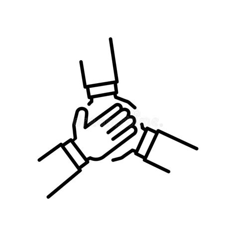 Logo Vector Photo People Holding Joining Hands Stock Illustrations – 5 ...