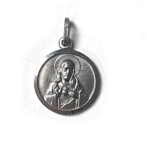 Scapular Medal in Sterling Silver – The Medjugorje Web