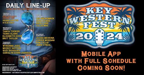 Key Western Fest, Coffee Butler Amphitheater, Key West, January 30 to ...