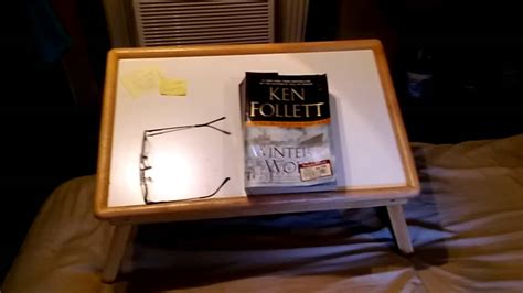 Laptop/Book holder/Kindle Holder/Bed tray... - YouTube