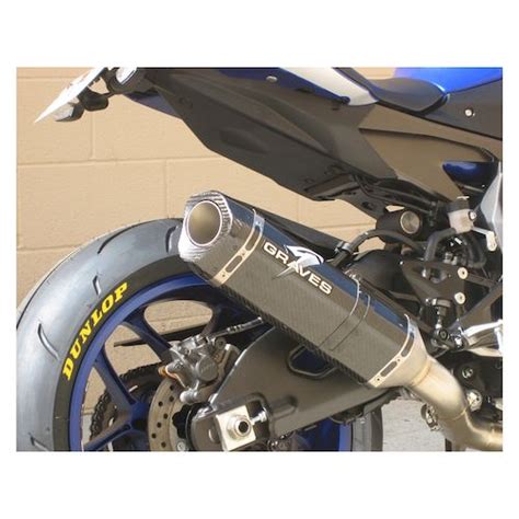 Graves Cat Eliminator Slip-On Exhaust Yamaha R1 / R1M 2015-2017 - RevZilla