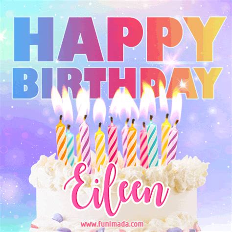 Happy Birthday Eileen GIFs - Download on Funimada.com