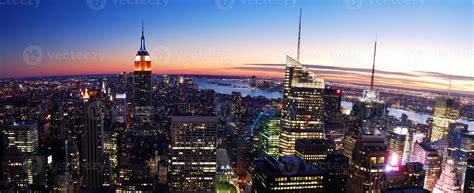 New York City Manhattan skyline aerial view 8333064 Stock Photo at Vecteezy