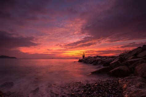 Free photo: Photography of Body of Water during Golden Hour - Beach, Clouds, Dusk - Free ...