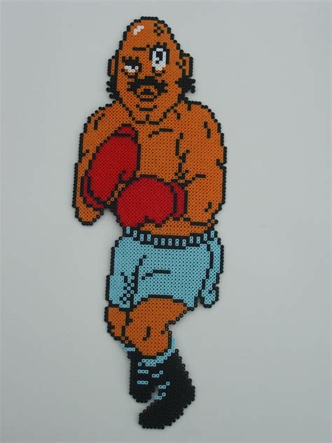 Bald bull bead-sprite - 01 | Bald Bull from Punch-Out!!, Stu… | Flickr