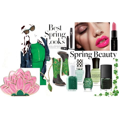 Spring In Green! ~ FASHION~BEAUTY~DECOR