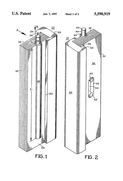 Patent US5590919 - T-astragal and sleeve for door - Google Patents