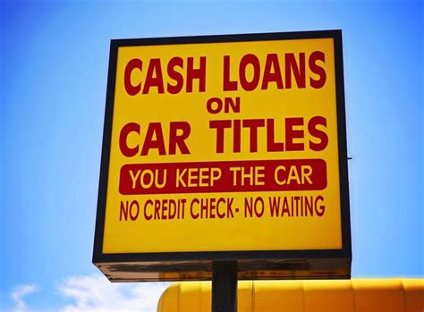 Car Title Loans: What Are They and How Do They Work?