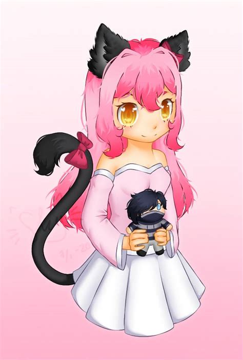 💗 Nana with Zane Plushie 💗 #AphmauFanart #ZaneChan by SwedishKittyGirl on Sketchers United