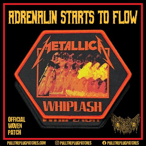 Metallica - Whiplash – Pull The Plug Patches