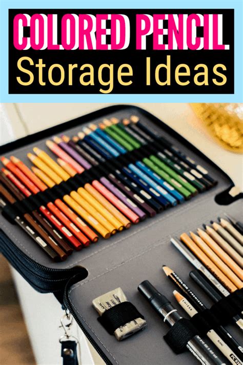 Colored Pencil Storage Ideas - Organized 31