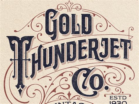 Vintage Typography Poster by Ilham Herry on Dribbble
