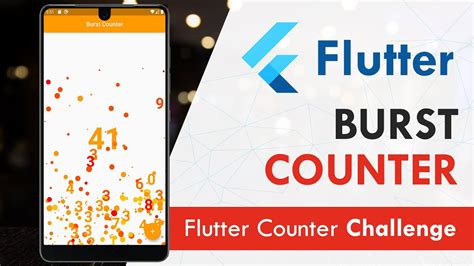 Flutter Burst Counter App | Flutter Counter Challenge 2021