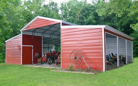 Barns - Metal - Steel | Building a shed, Metal buildings, Metal barn