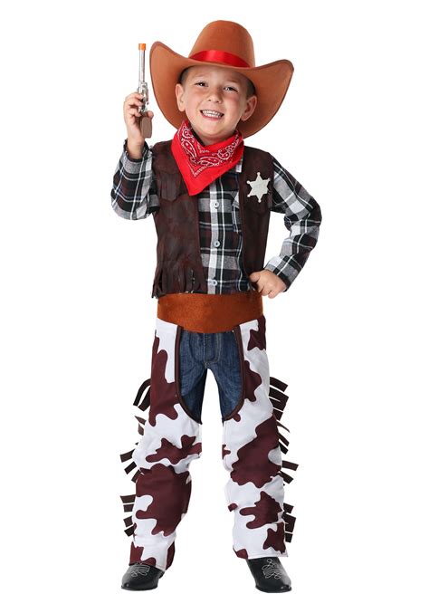 Boy's Wild West Sheriff Costume for Toddlers