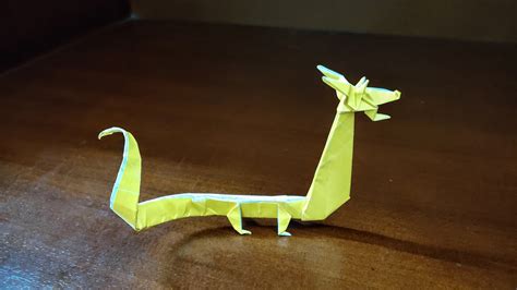 How To Make A Origami Chinese Dragon