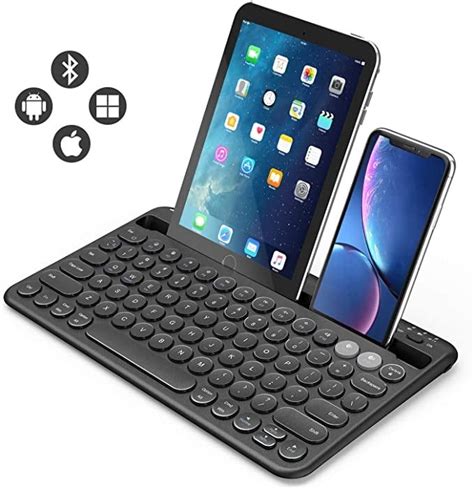 Multi-Device Bluetooth Keyboard | Tablet keyboard, Bluetooth keyboard ...