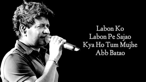 LABON KO LABON PE FULL SONG (LYRICS) - K.K. 😭💔😭| BHOOL BHULAIYAA Chords - Chordify