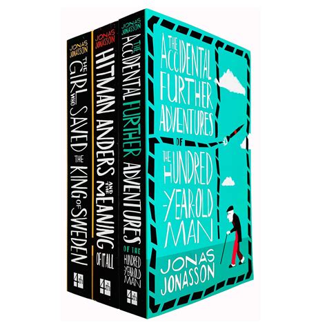 Jonas Jonasson 3 Books Collection Set (Accidental Further Adventures ...