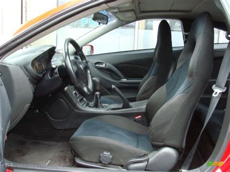 Black/Deep Blue Interior 2003 Toyota Celica GT-S Photo #75860176 ...