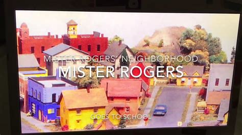 Mister Rogers' Neighborhood Episode 1461 Intro & Outro recreated - YouTube