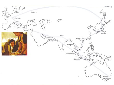 Airlines Past & Present: Lufthansa Inflight Service Brochure 1978