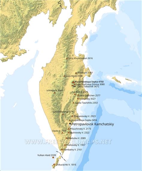 Kamchatka Maps