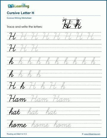 Cursive Uppercase And Lowercase Letter Tracing Worksheets! Cursive Worksheets, Cursive Writing ...