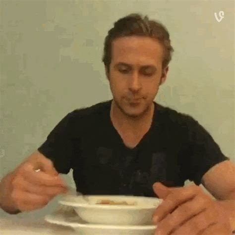 Ryan Gosling Cereal GIF - Find & Share on GIPHY