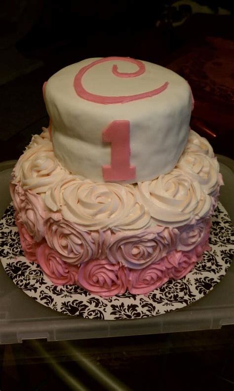 Cake I made for my niece's 1st birthday! | Cake, Desserts, Baking