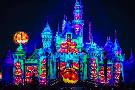 Disneyland Castle Halloween