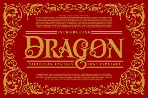 Dragon Font Svg