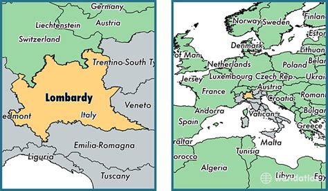 Lombardy region, Italy / Map of Lombardy, IT / Where is Lombardy region ...