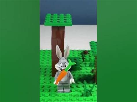 Bugs bunny LEGO Minifigure #shorts - YouTube