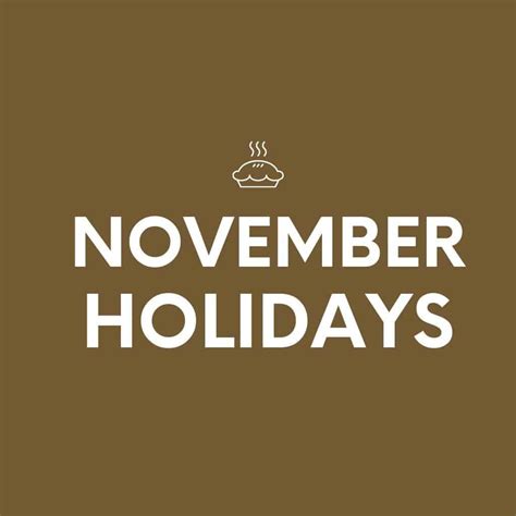 November Holidays 2024 - Fun & Unique Reasons To Celebrate