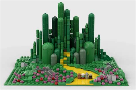 LEGO IDEAS - Wizard of Oz: Emerald City Micro-Scale Diorama