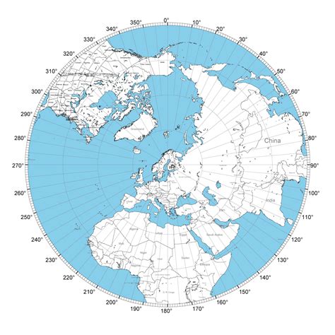 Determine Antenna Orientation With An Azimuth Map · Red River Radio Amateurs