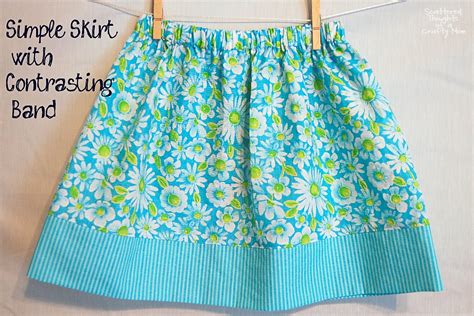 Simple Skirt Tutorial with Options for 3 Different Looks - Scattered Thoughts of a Crafty Mom by ...