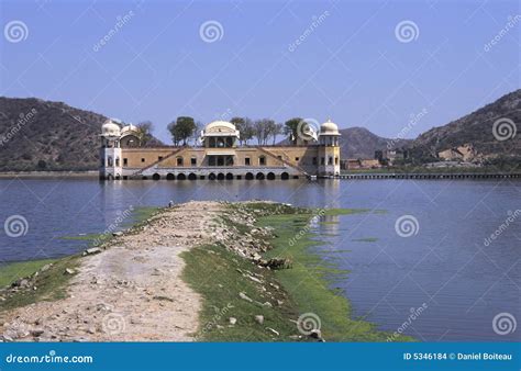 Jaipur Lake Palace stock photo. Image of tour, country - 5346184