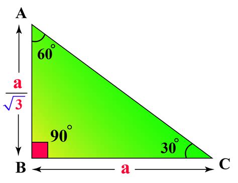 30 60 90 triangle - Cuemath