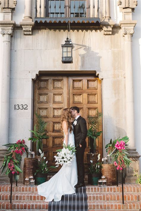 Santa Barbara Courthouse wedding inspiration | Anna Delores Photography ...