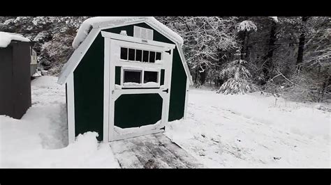 First Wisconsin snow storm - YouTube