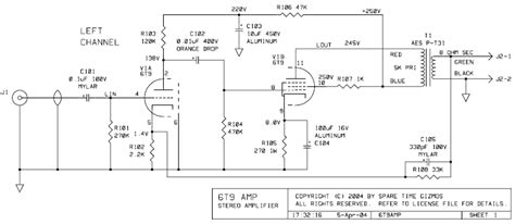 Single ended valve amplifier circuits