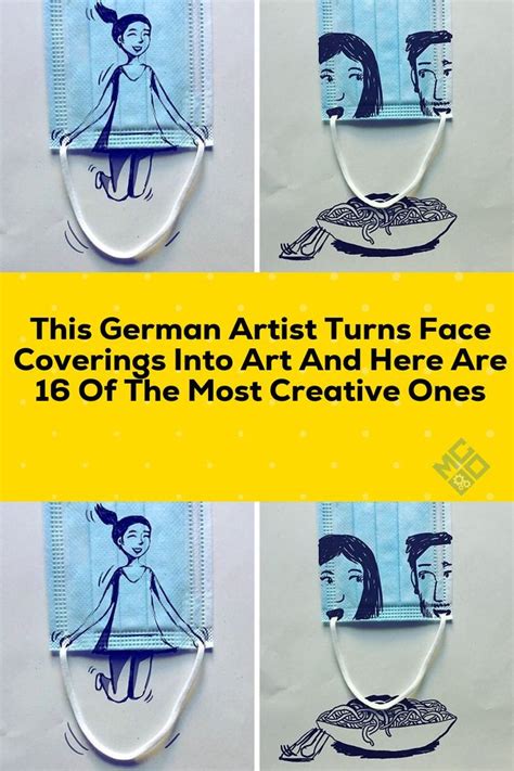 This german artist turns face coverings into art and here are 16 of the ...