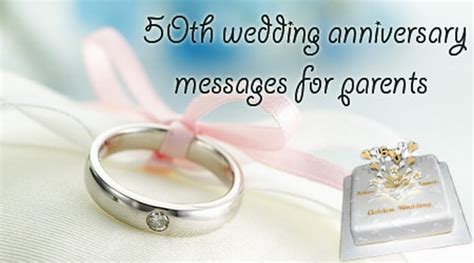 50th Wedding Anniversary Messages for Parents