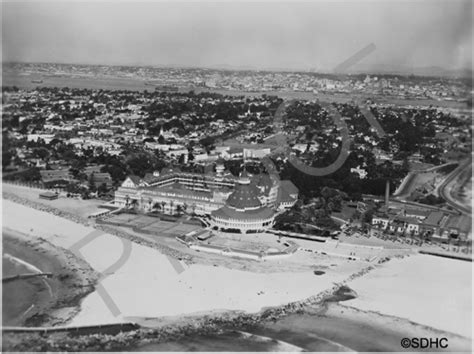 Hotel del Coronado - Aerial - 1948 - San Diego History Center