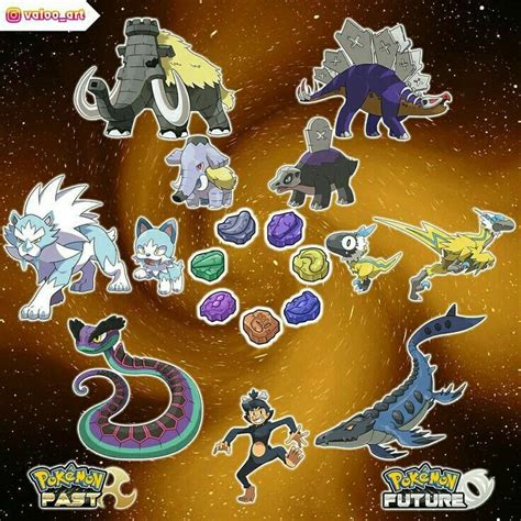 pokemon fossil past and future | Pokemon, Fossil pokemon, Pokemon pokedex