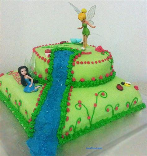 Tinkerbell Cake - step by step